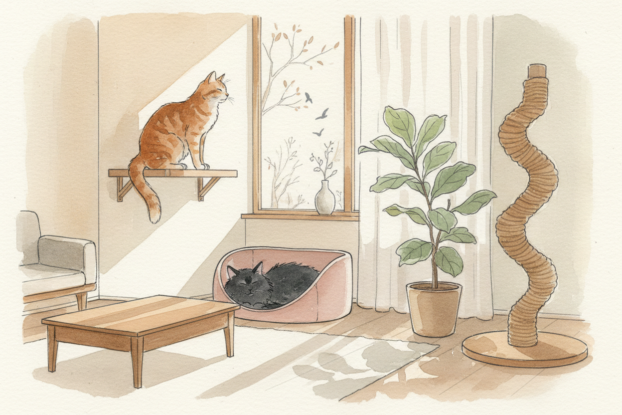 Indoor Cat Happiness: The Complete Guide to Enrichment at Home
