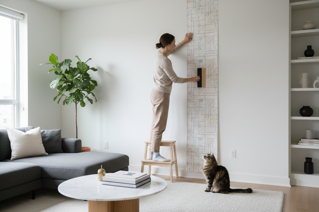 Is Peel-and-Stick Wallpaper Actually Safe for Renters? A Landlord-Approved Guide