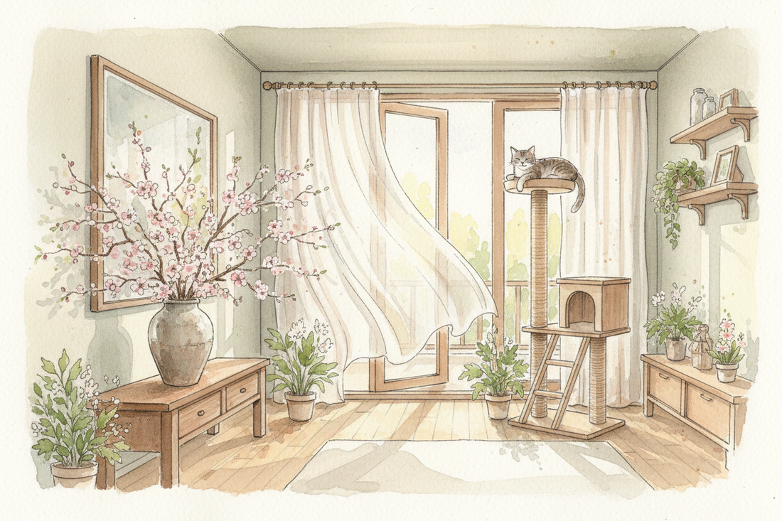 Spring Refresh: Update Your Cat's Space for the New Season