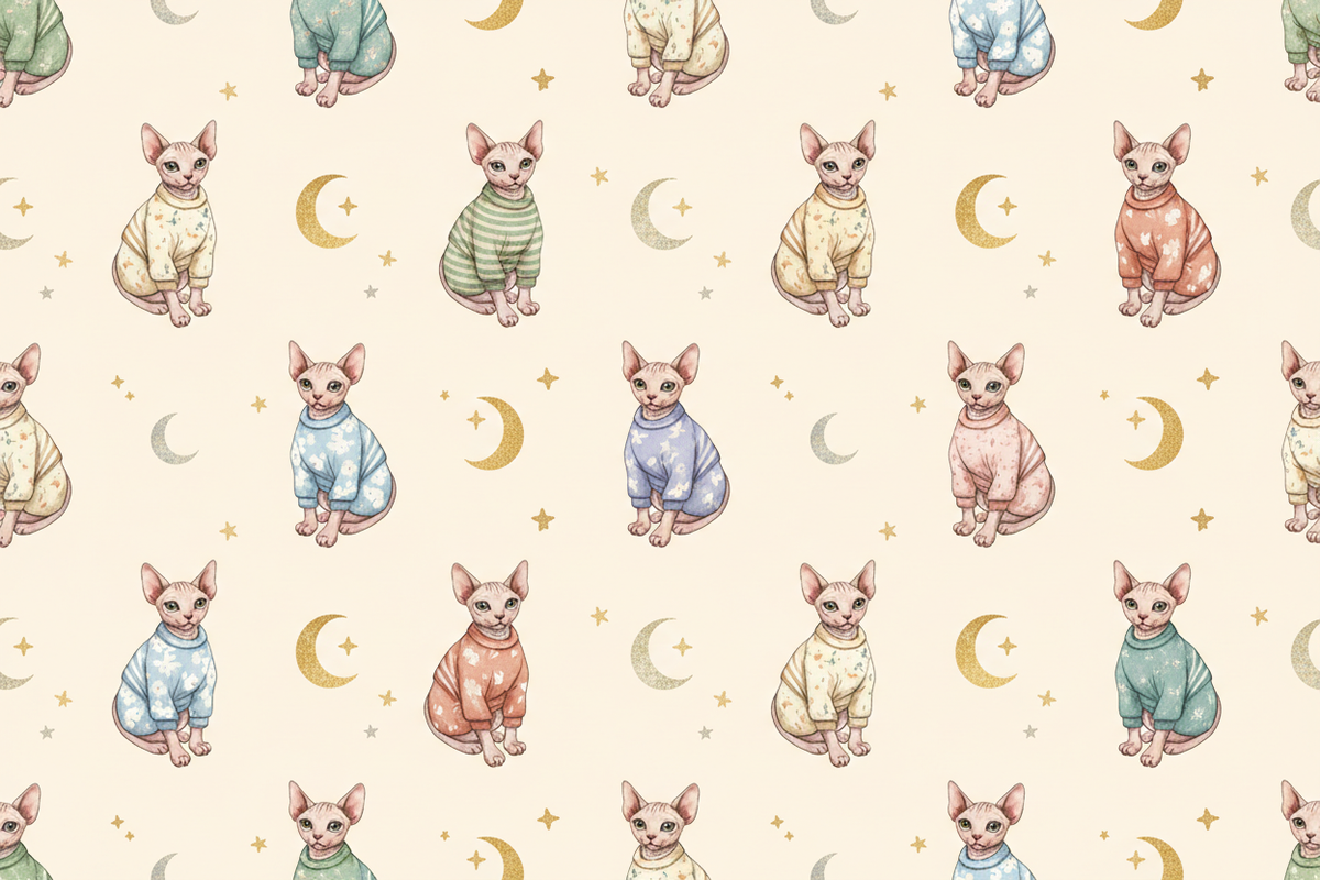 Sphynx Pajamas & Recovery Wear
