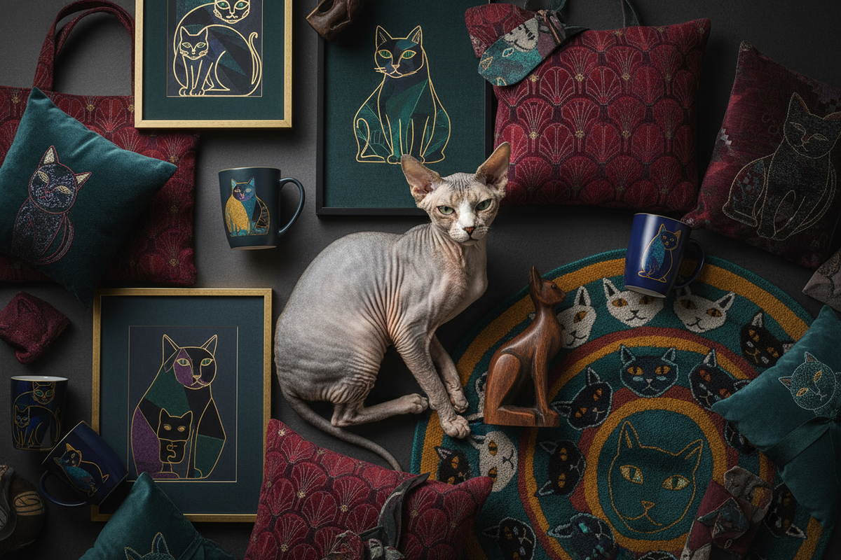 Gifts for Ukrainian Levkoy Cat Lovers