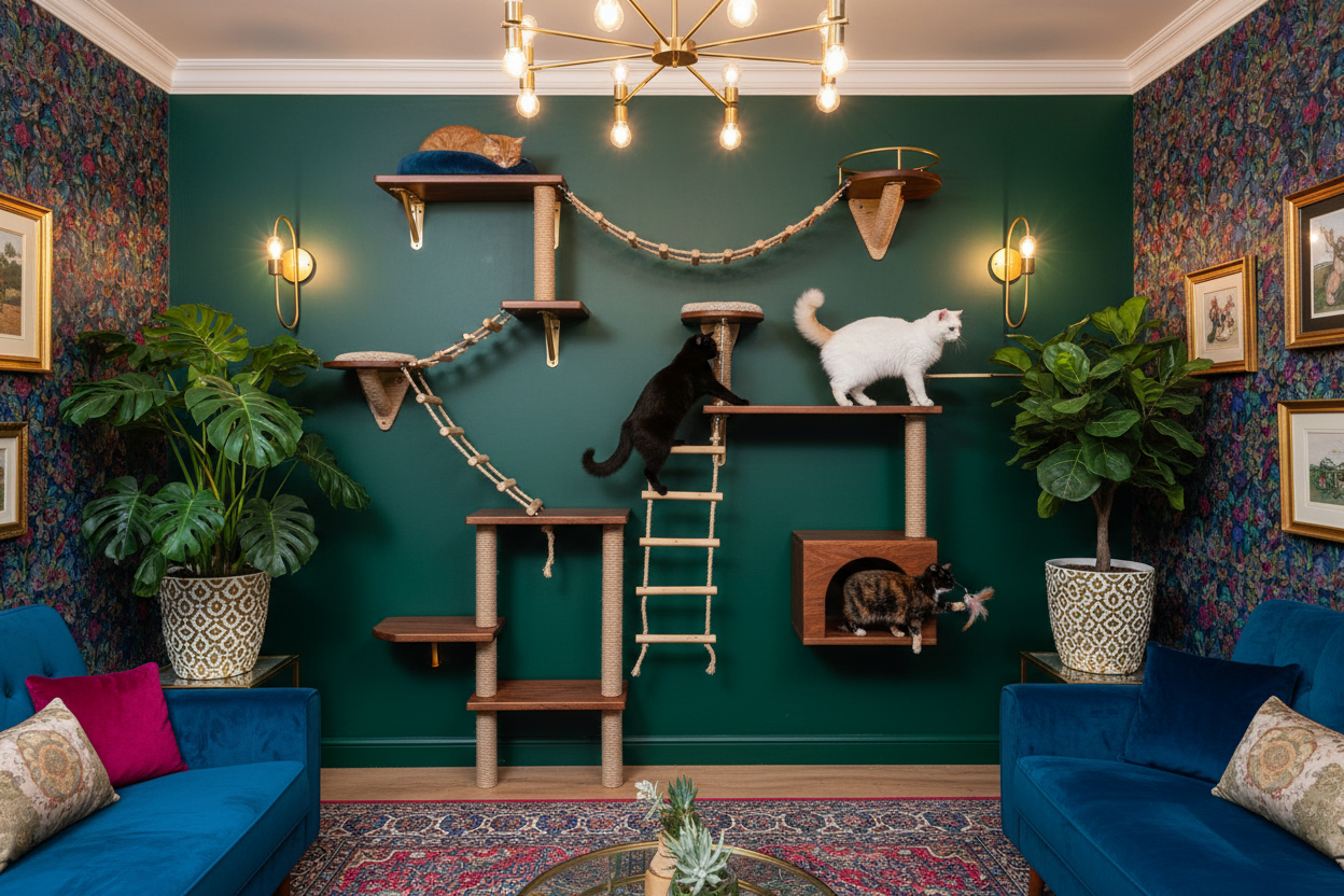 Wall Systems & Modular Cat Shelves