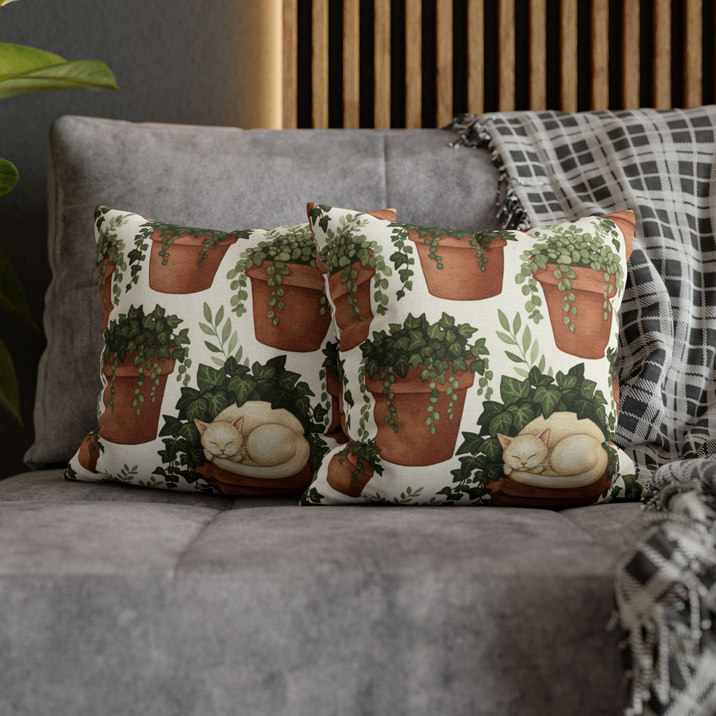 Terracotta Cat Pillowcase