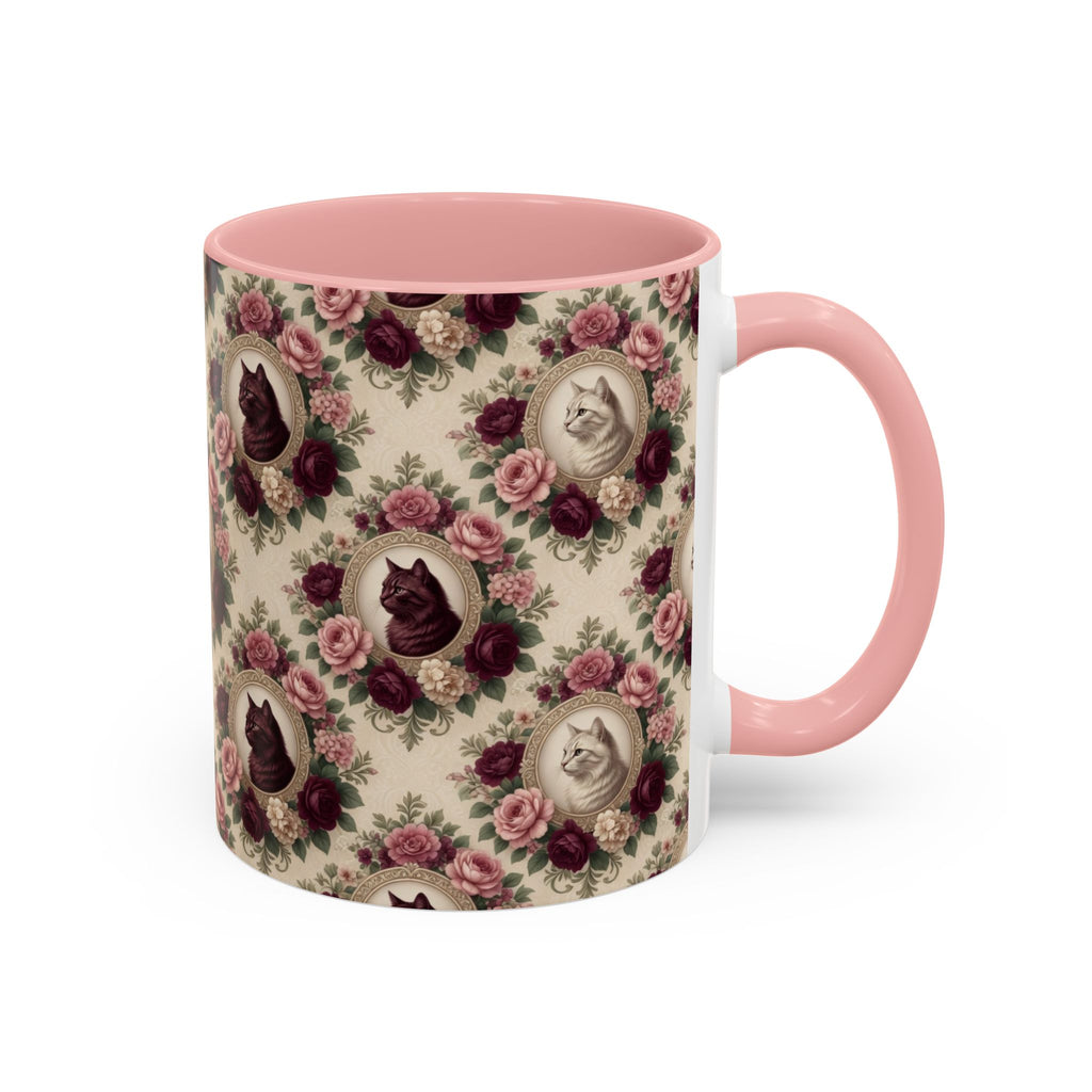 Floral Cat Mug