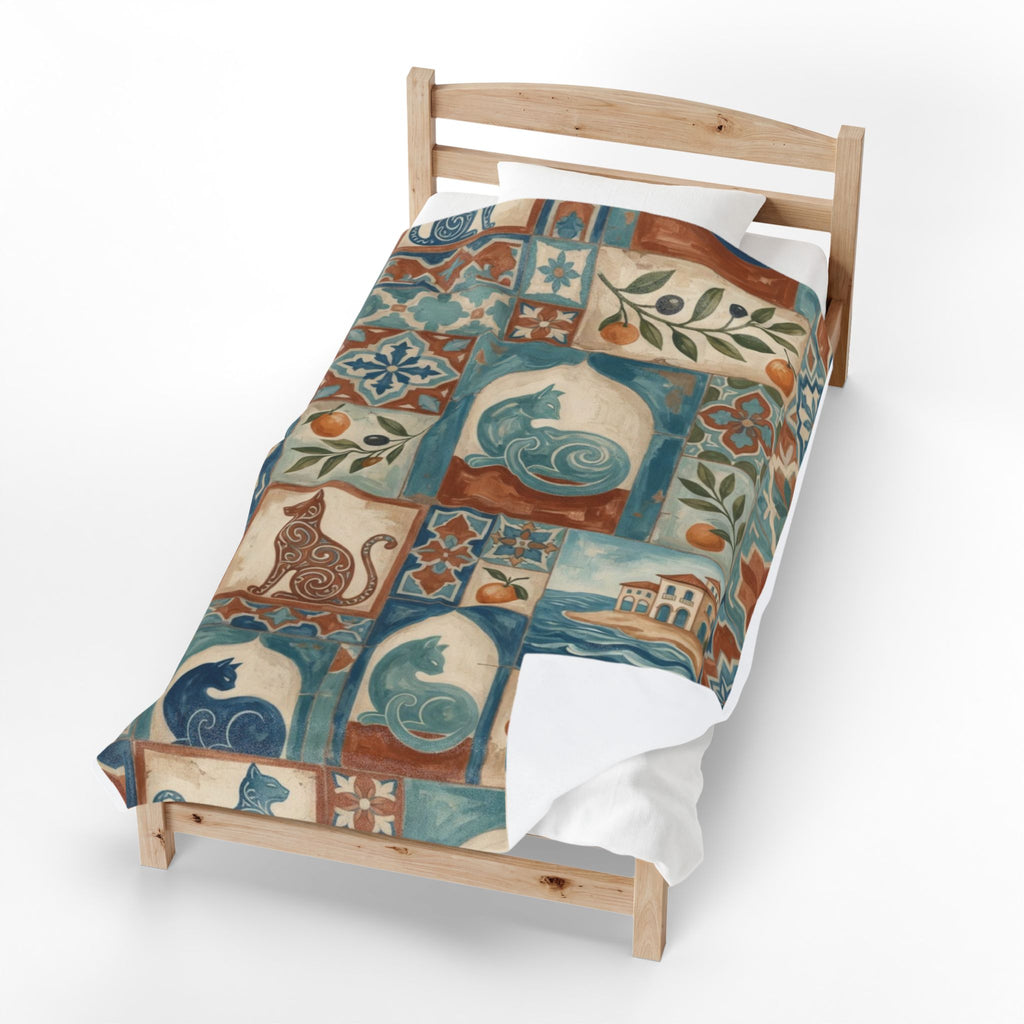 Mediterranean Cat Blanket
