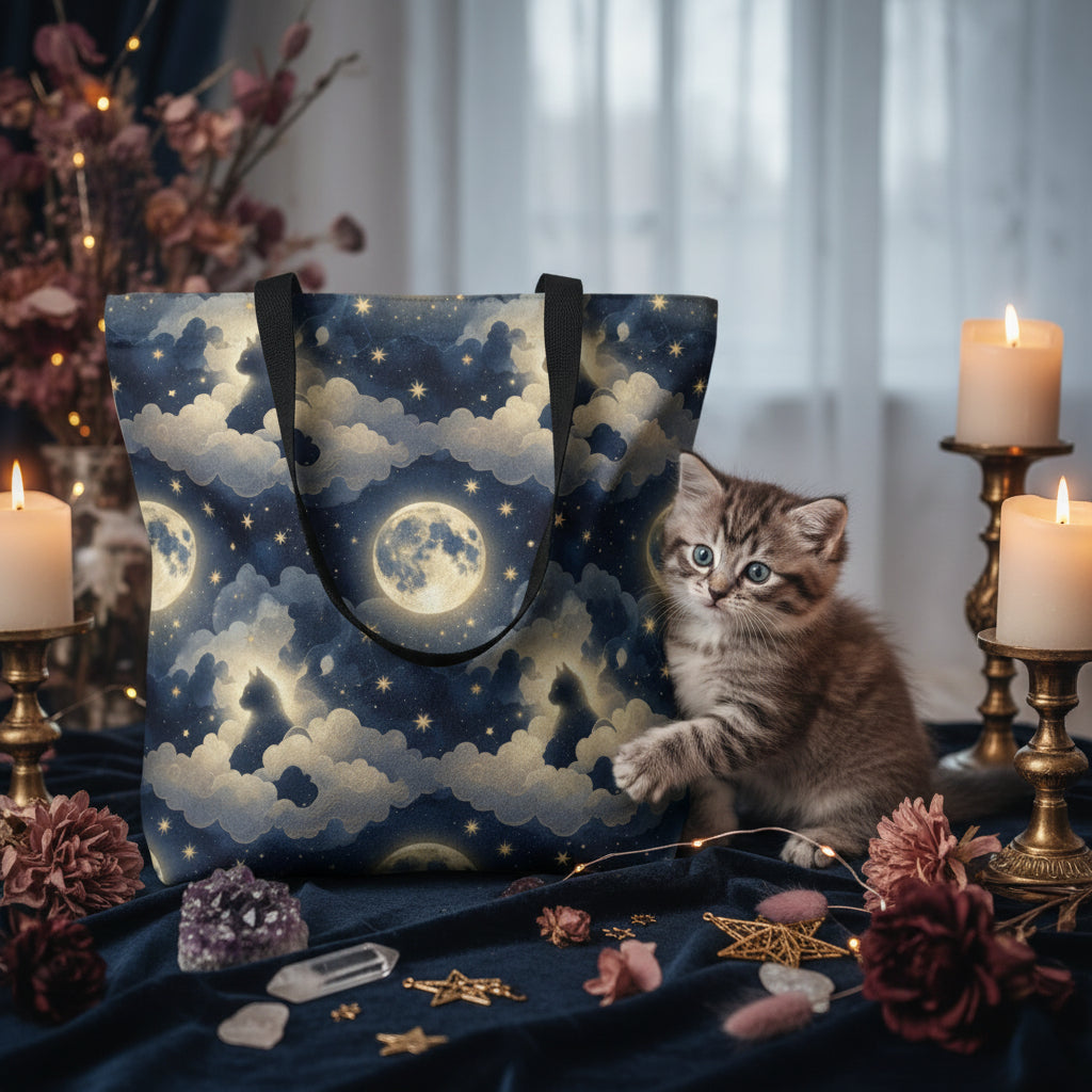 Luna Cat Tote Bag