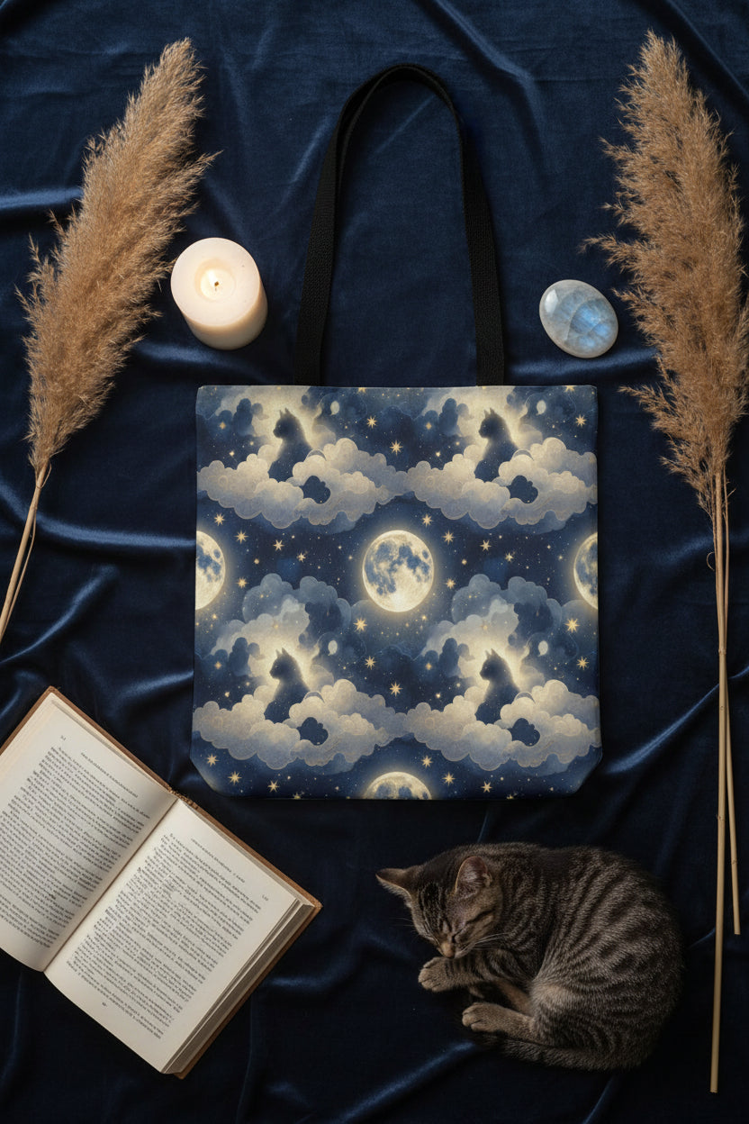 Luna Cat Tote Bag
