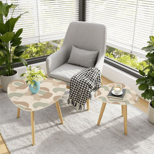 The Kyoto Minimalist Nesting Coffee Tables (Wabi-Sabi Mew Edition)