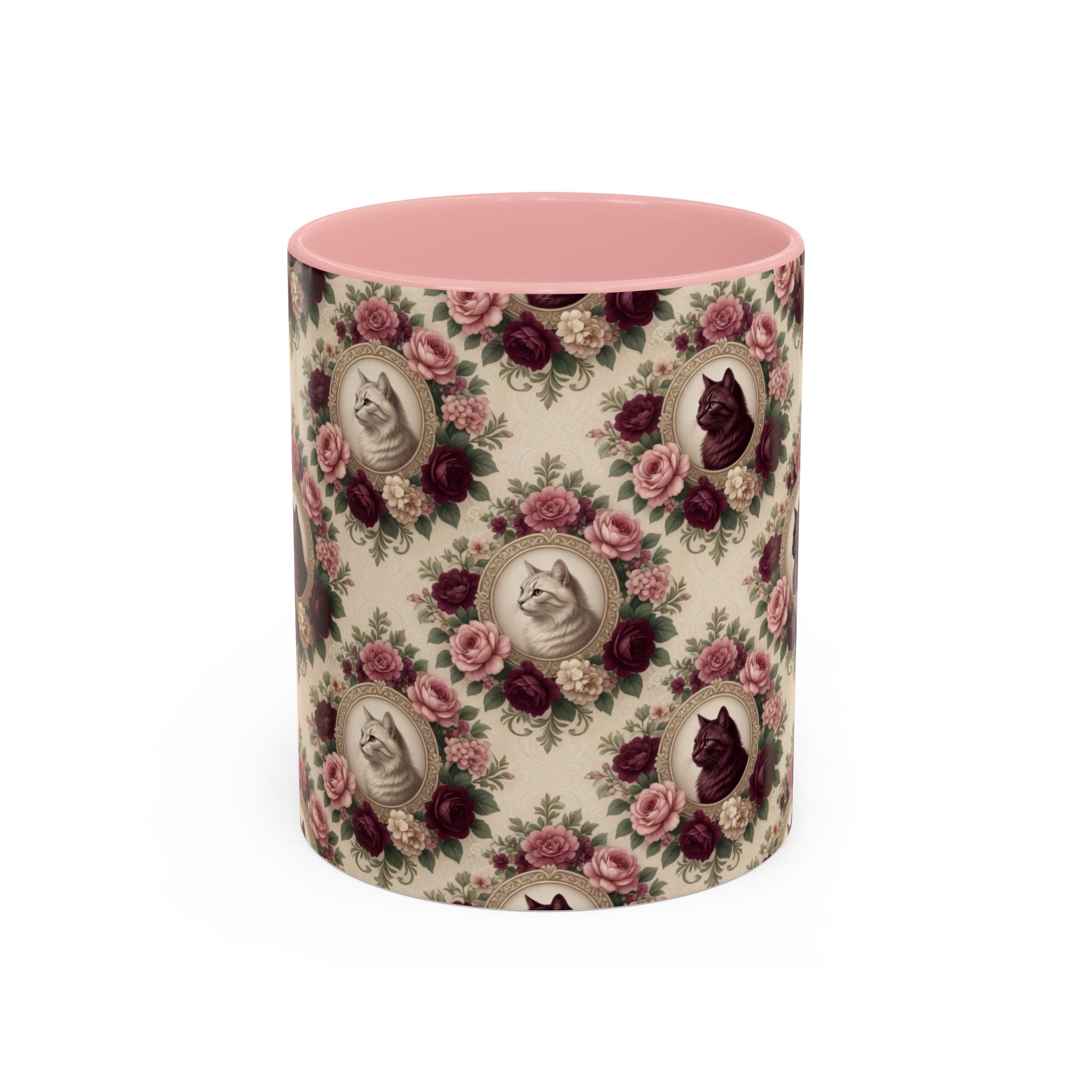 Floral Cat Mug