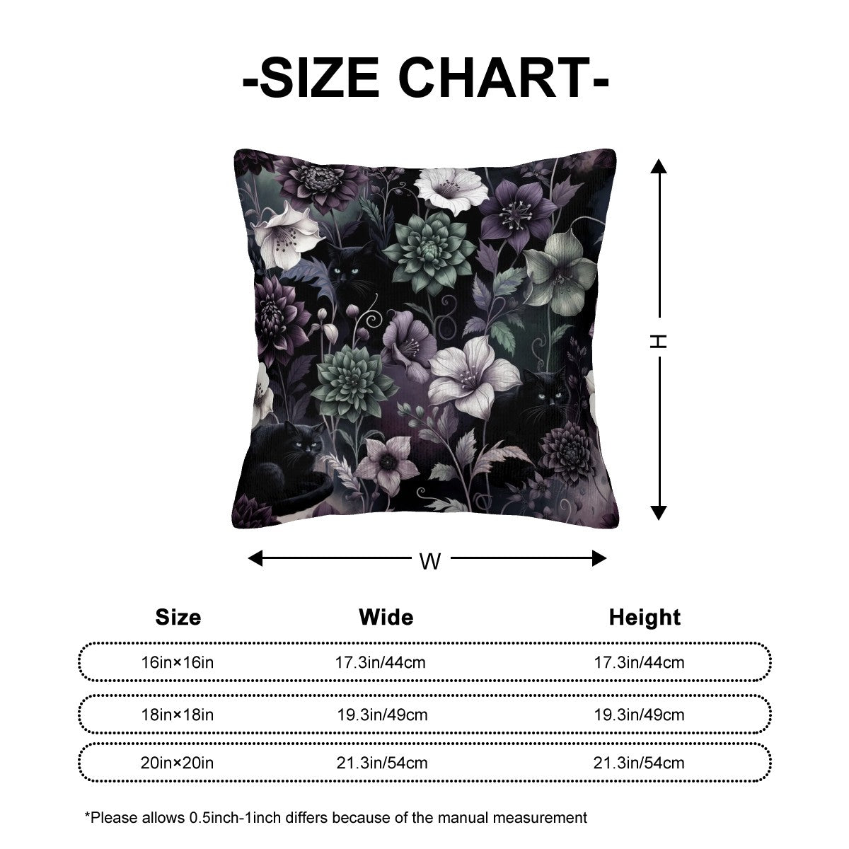 Noir Pillow Cover