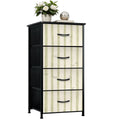 The Maeve 4-Drawer Slim Chest & Dresser (Linear Mew Edition)