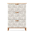 The Maeve 3-Door Entryway Console & Pet Organizer (Sleepy Mew Edition)