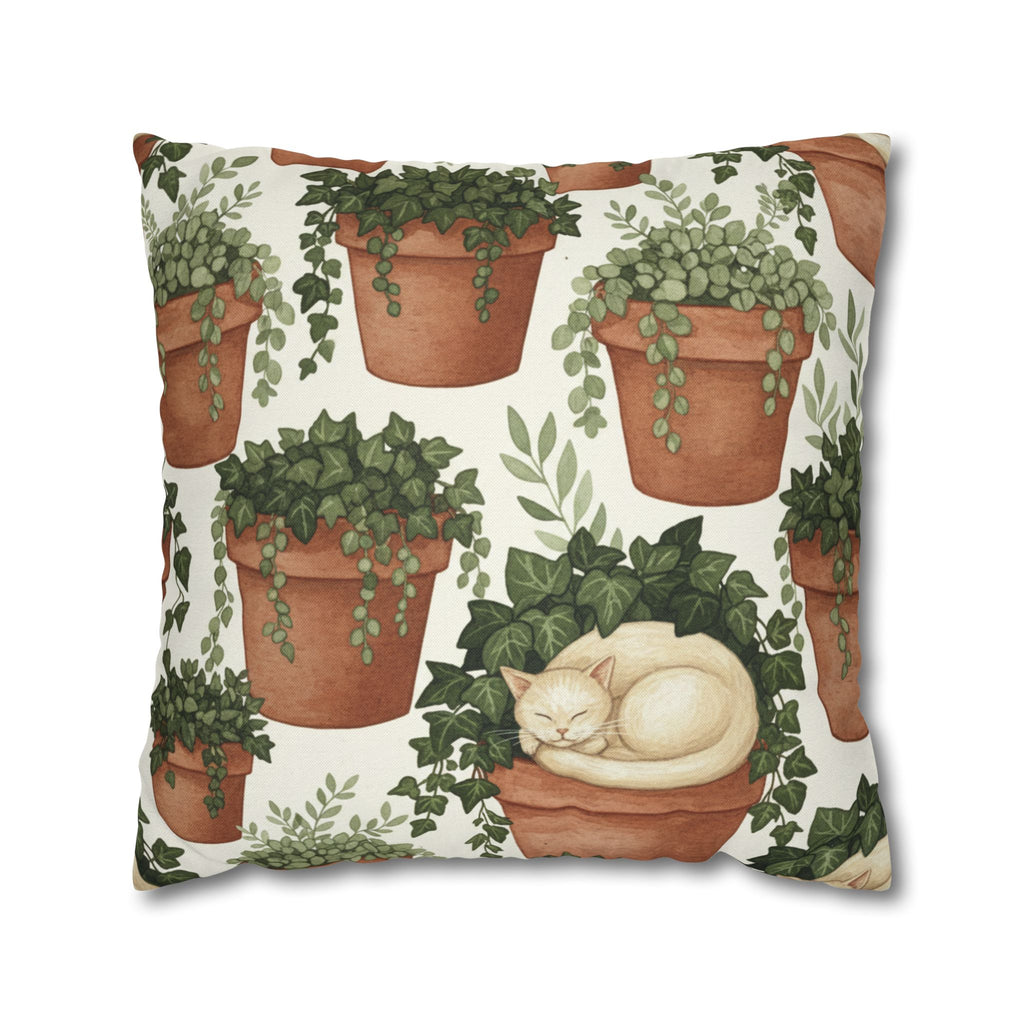 Terracotta Cat Pillowcase