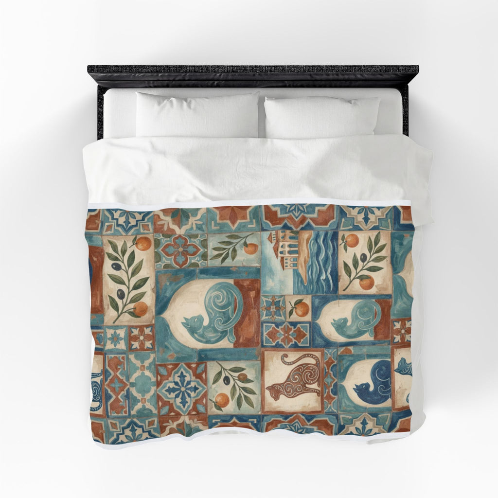 Mediterranean Cat Blanket