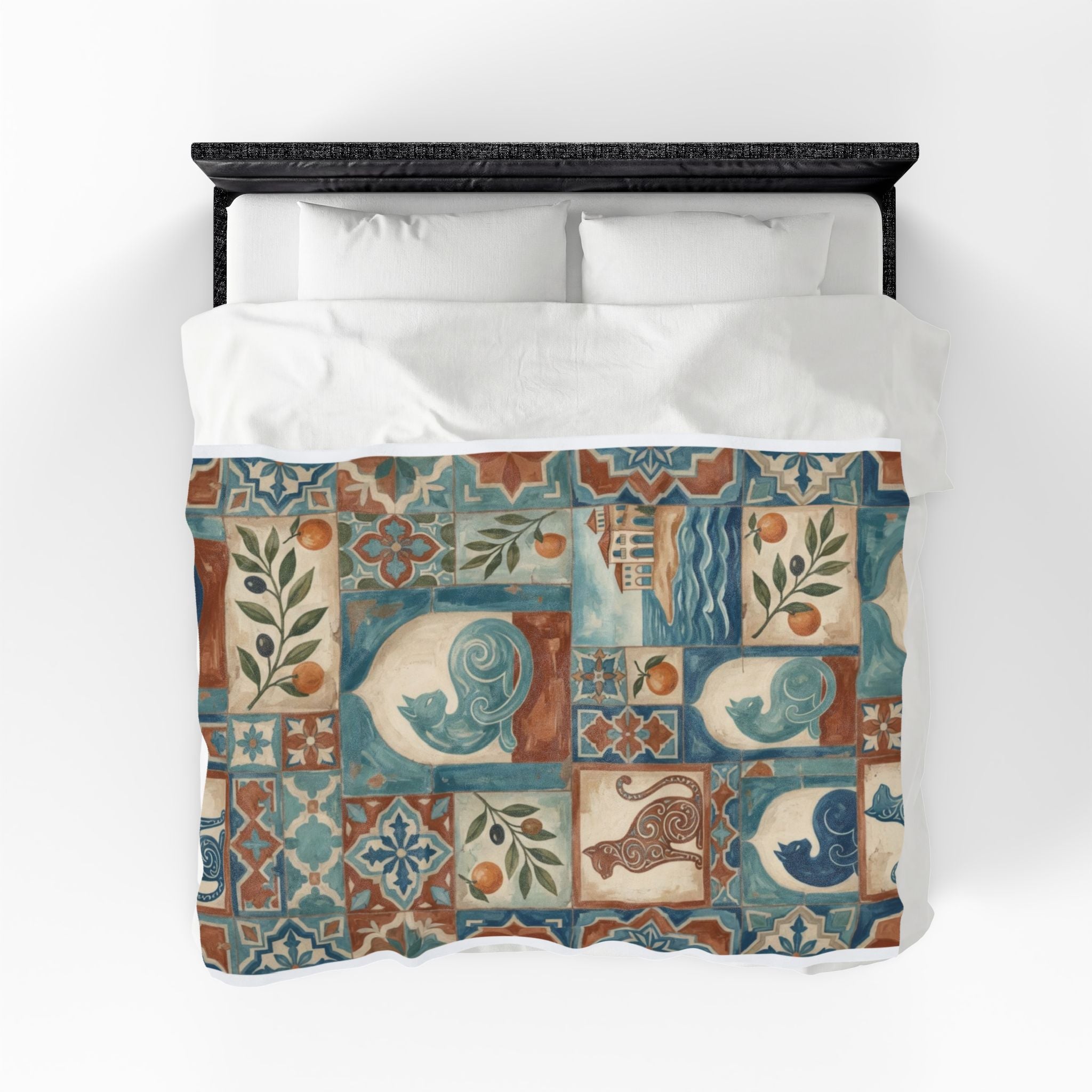 Mediterranean Cat Blanket