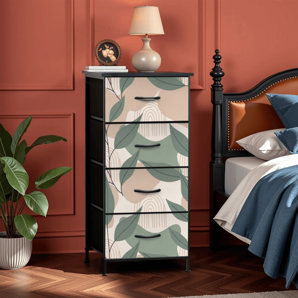 The Maeve 4-Drawer Slim Chest & Dresser