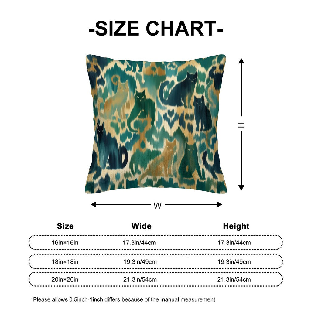 Ikat Pillow Cover