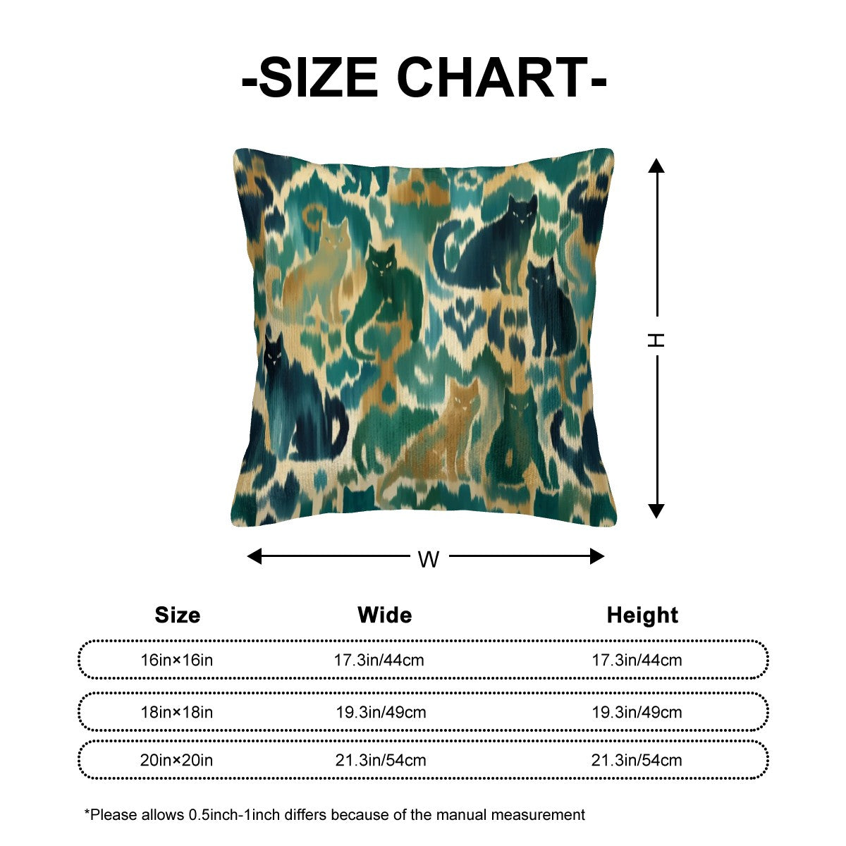 Ikat Pillow Cover