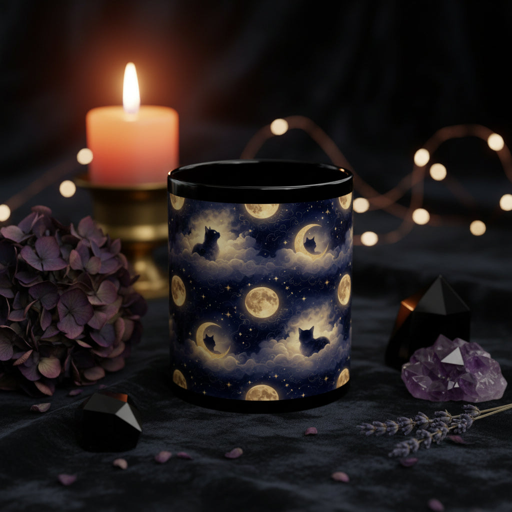 Noir Cat Mug