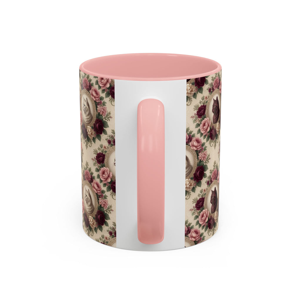 Floral Cat Mug