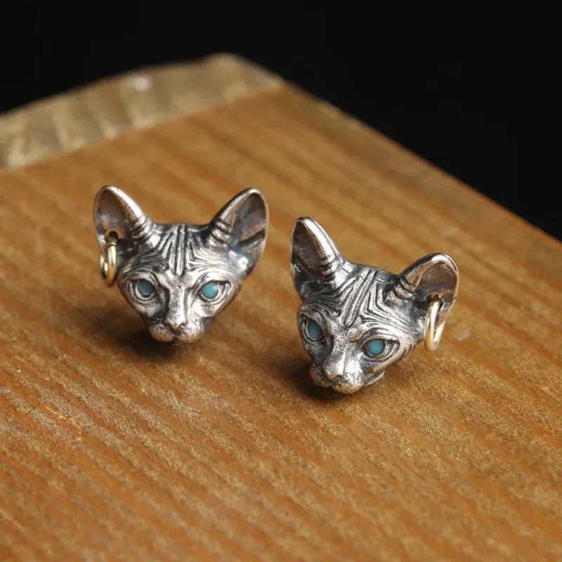 Anubis Stud Earrings