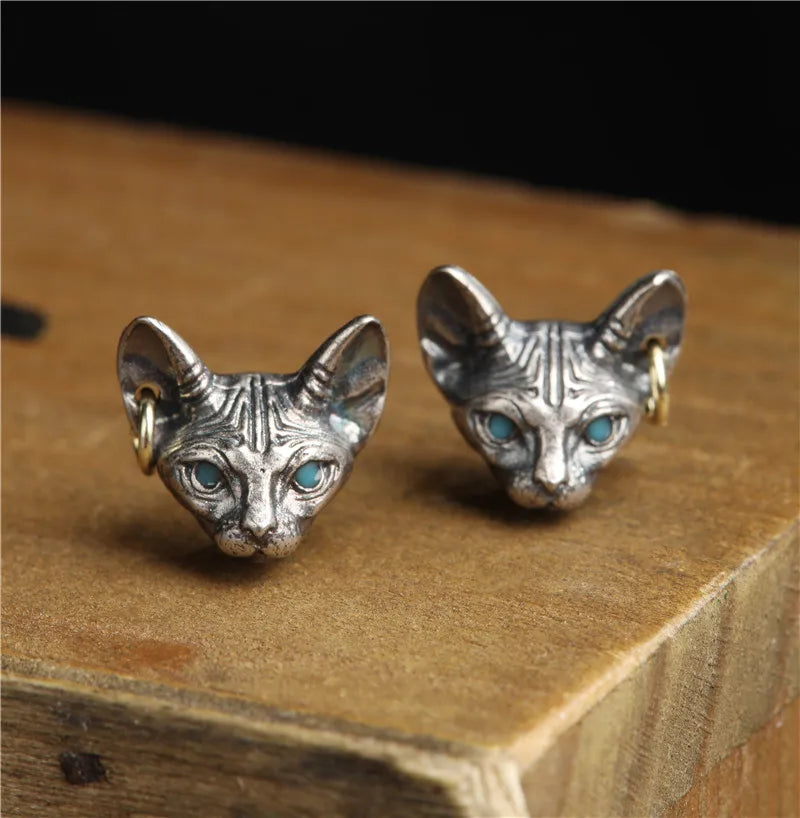 Anubis Stud Earrings