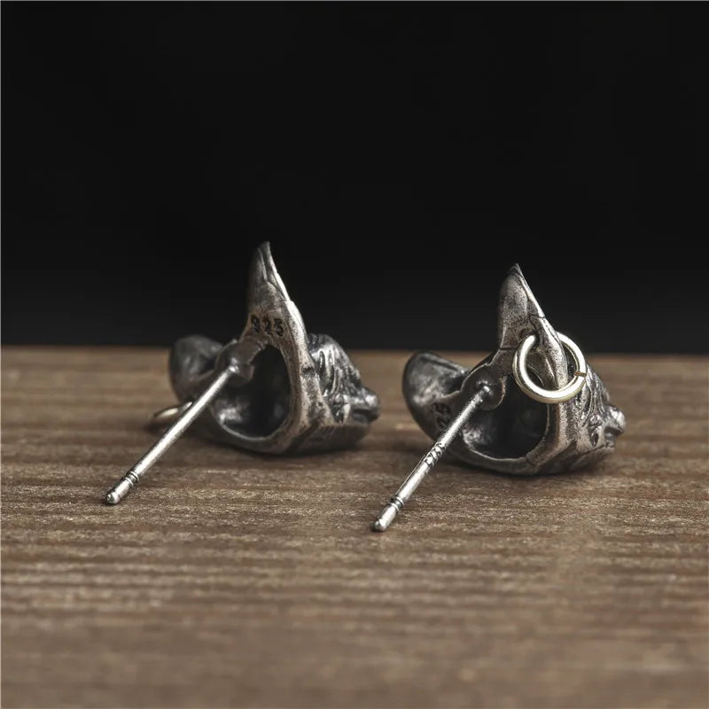 Anubis Stud Earrings