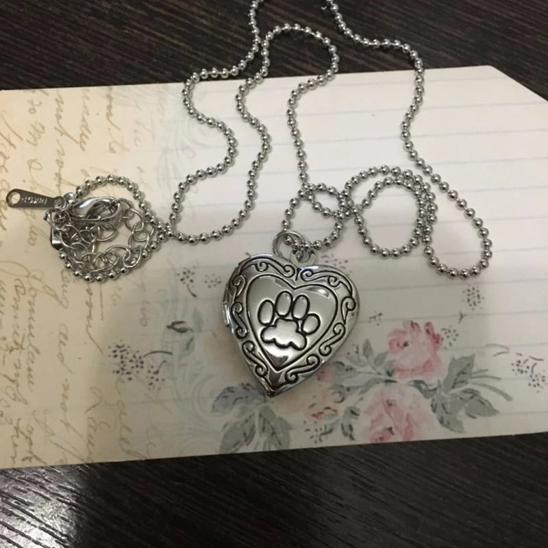 Locket Cat Necklace