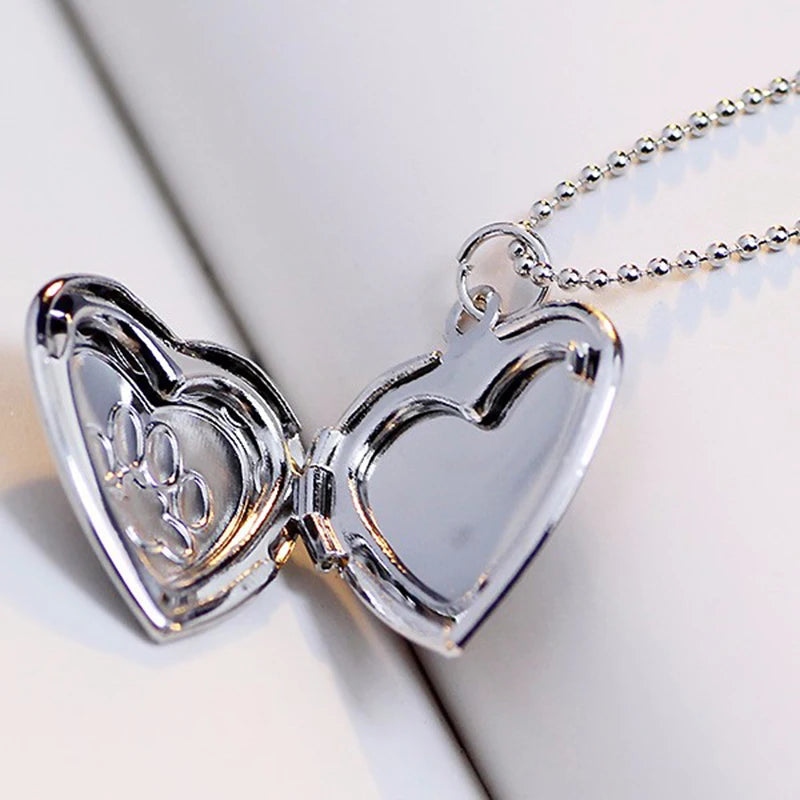 Locket Cat Necklace