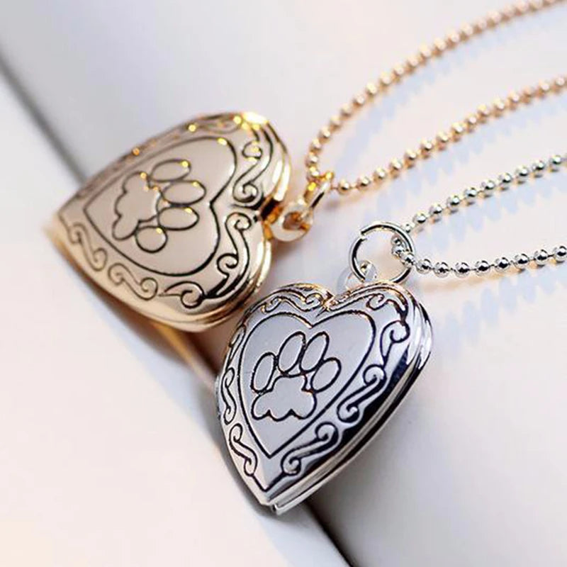 Locket Cat Necklace