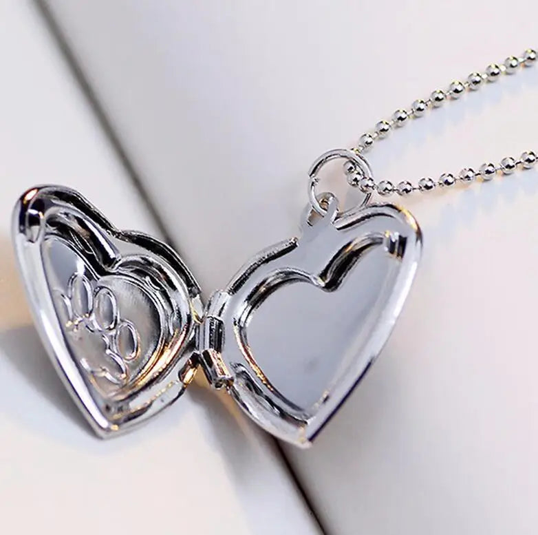 Locket Cat Necklace