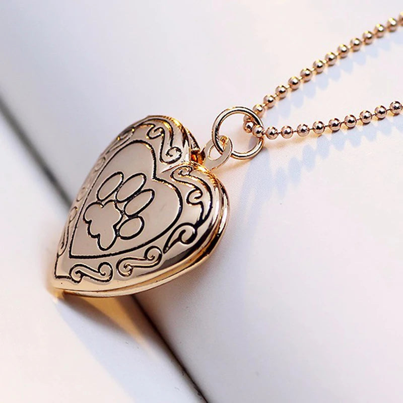 Locket Cat Necklace