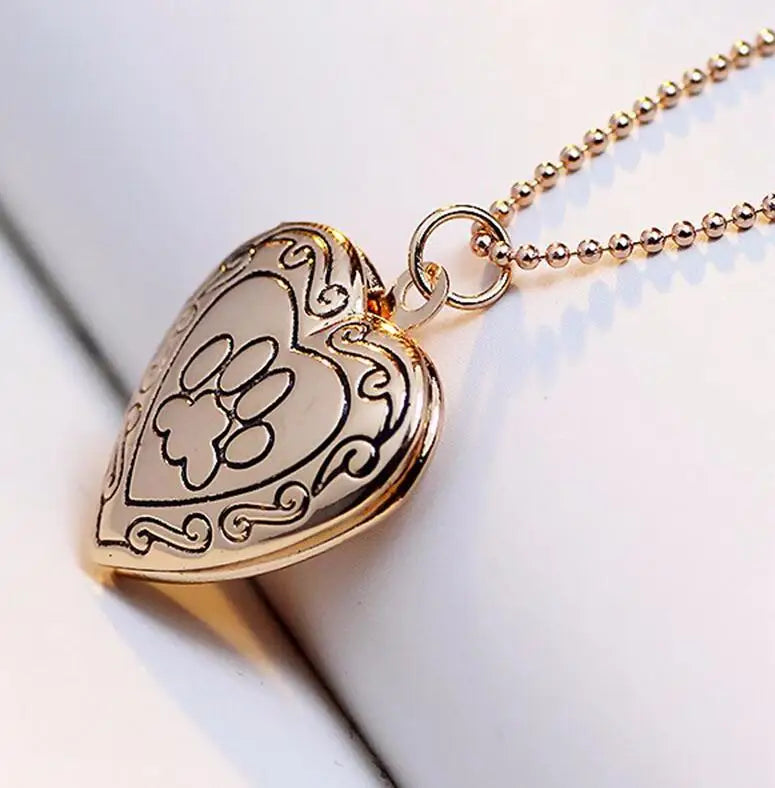 Locket Cat Necklace