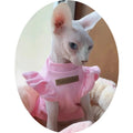 Sphynx Ruffle Sleeve Dress