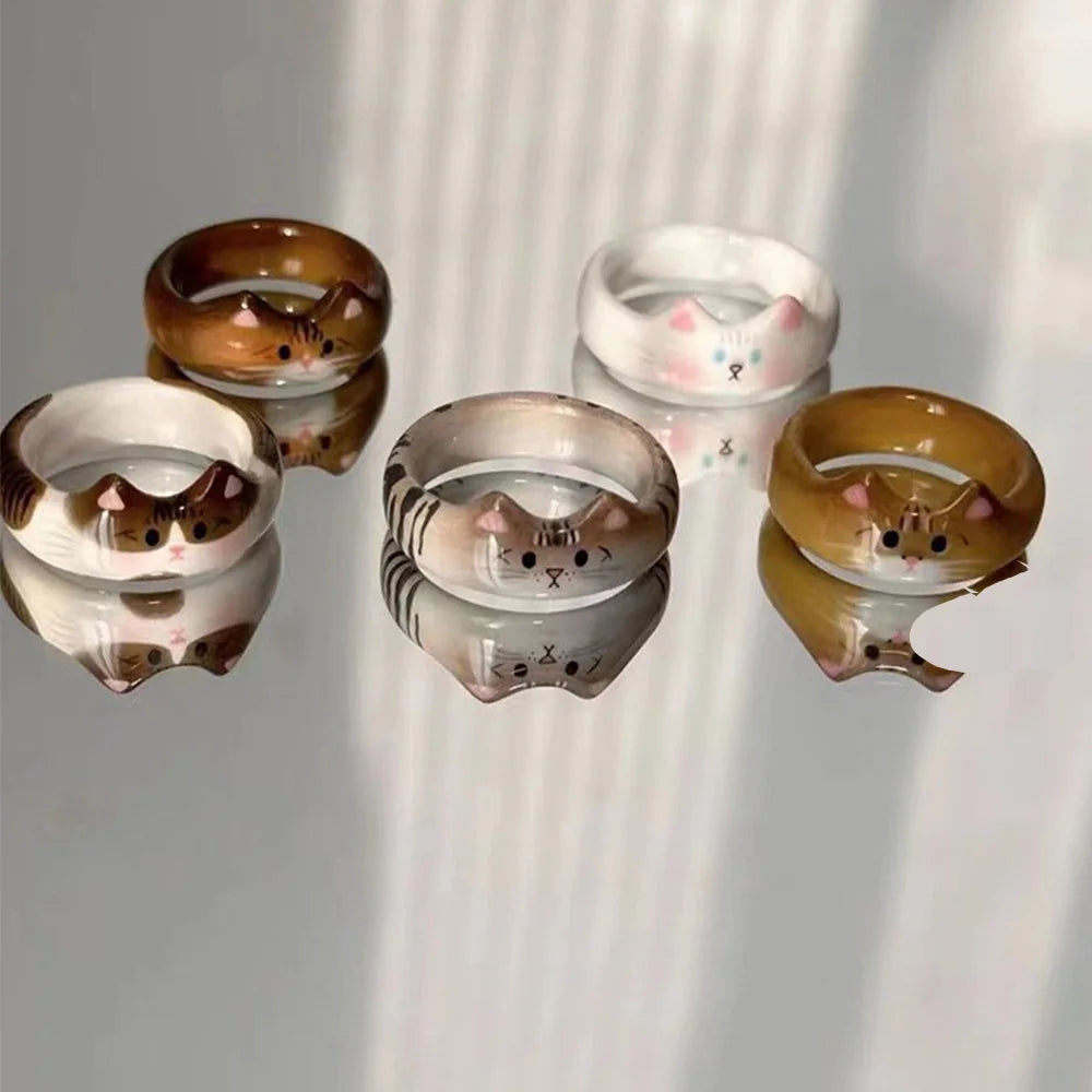 Glaze Cat Ring