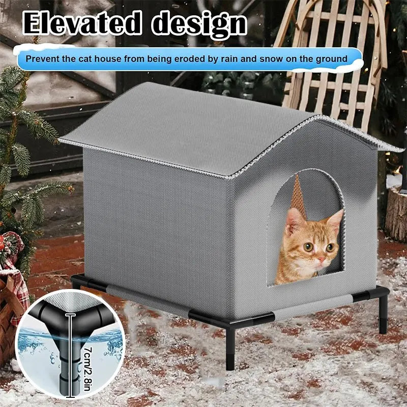 Shelter Outdoor Cat House
