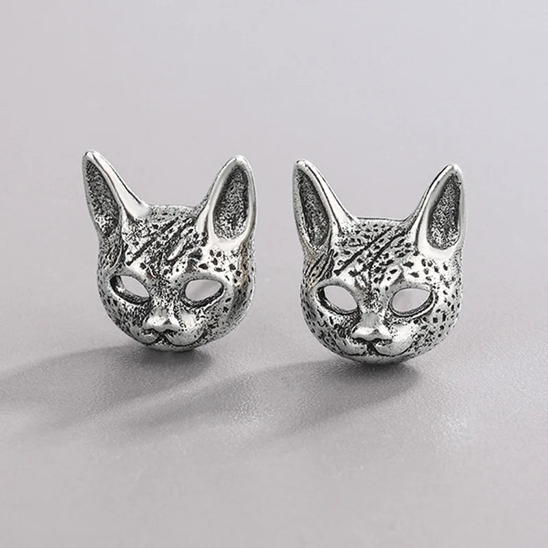 Sphynx Cat Stud Earrings