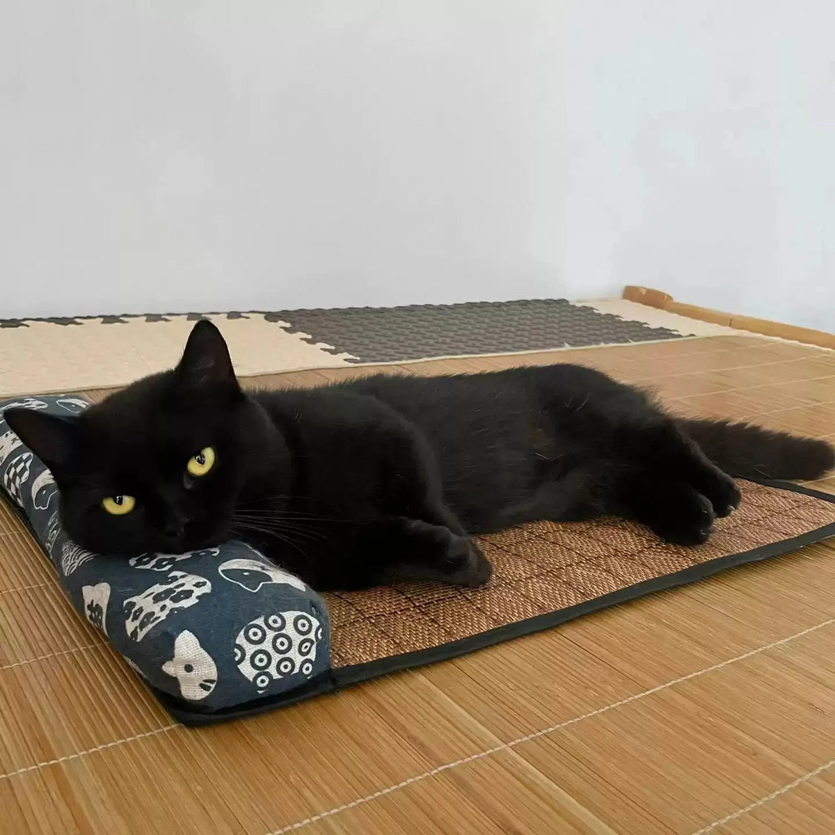 Natural Rattan Cat Cooling Mat
