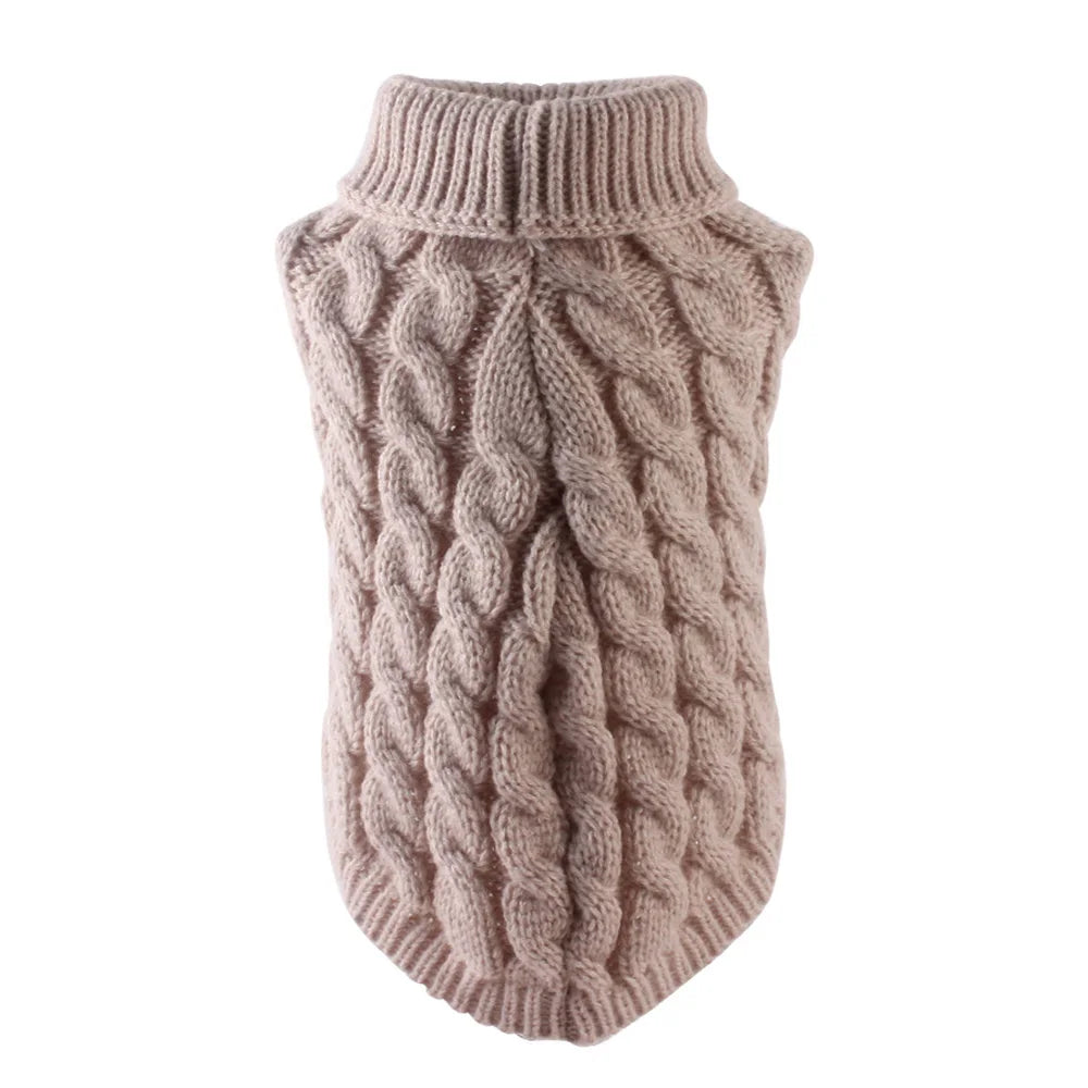 Cable Knit Cat Sweater