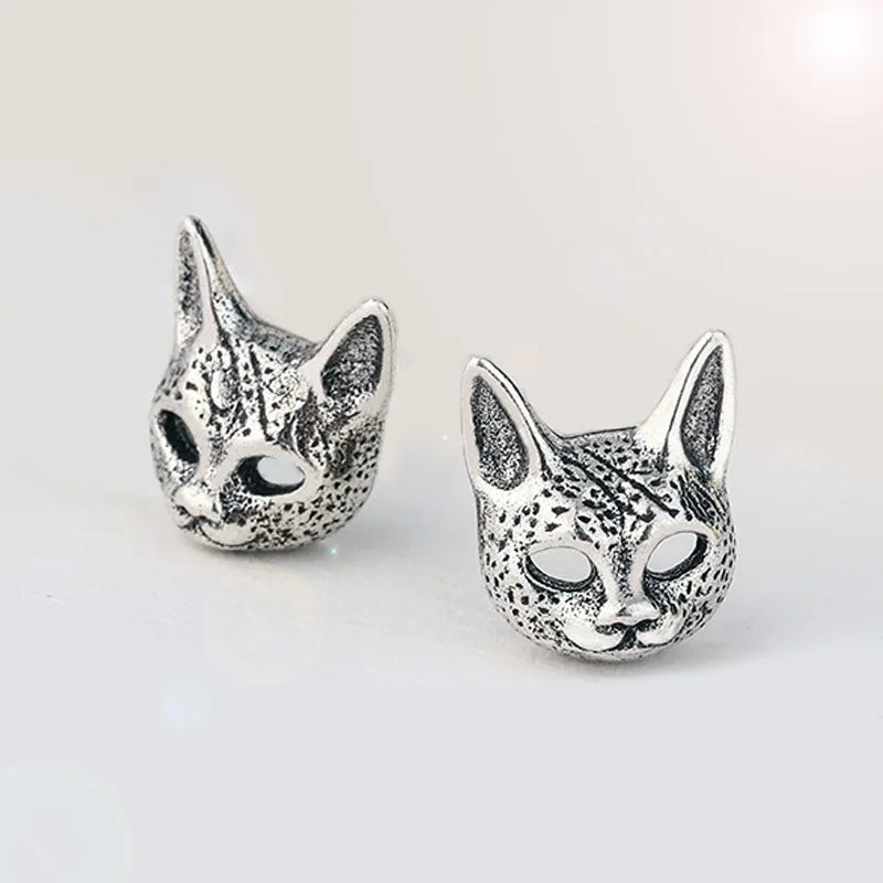 Sphynx Cat Stud Earrings