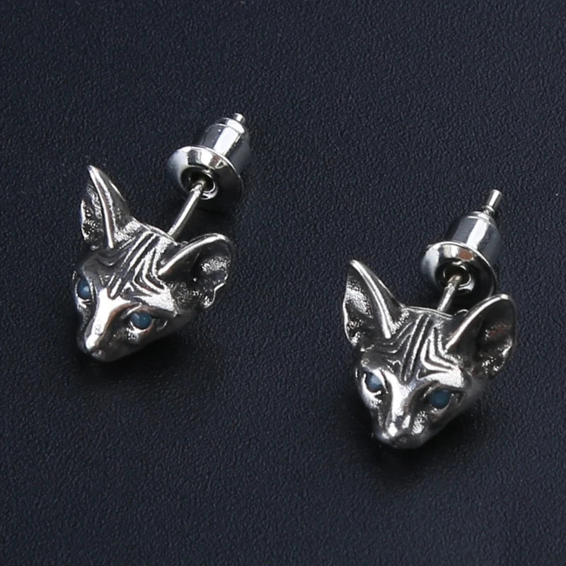 Bastet Stud Earrings