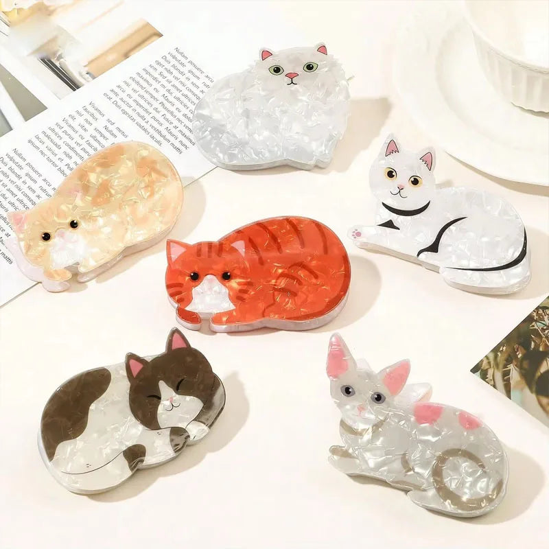 Kitty Claw Clip
