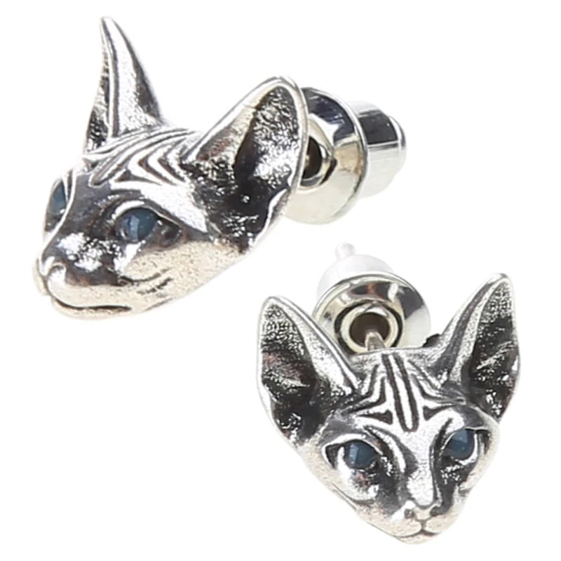 Bastet Stud Earrings