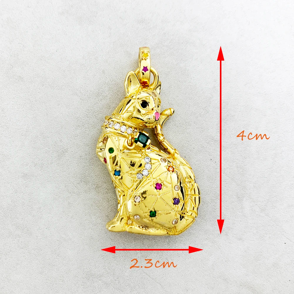 Celestial Cat Pendant