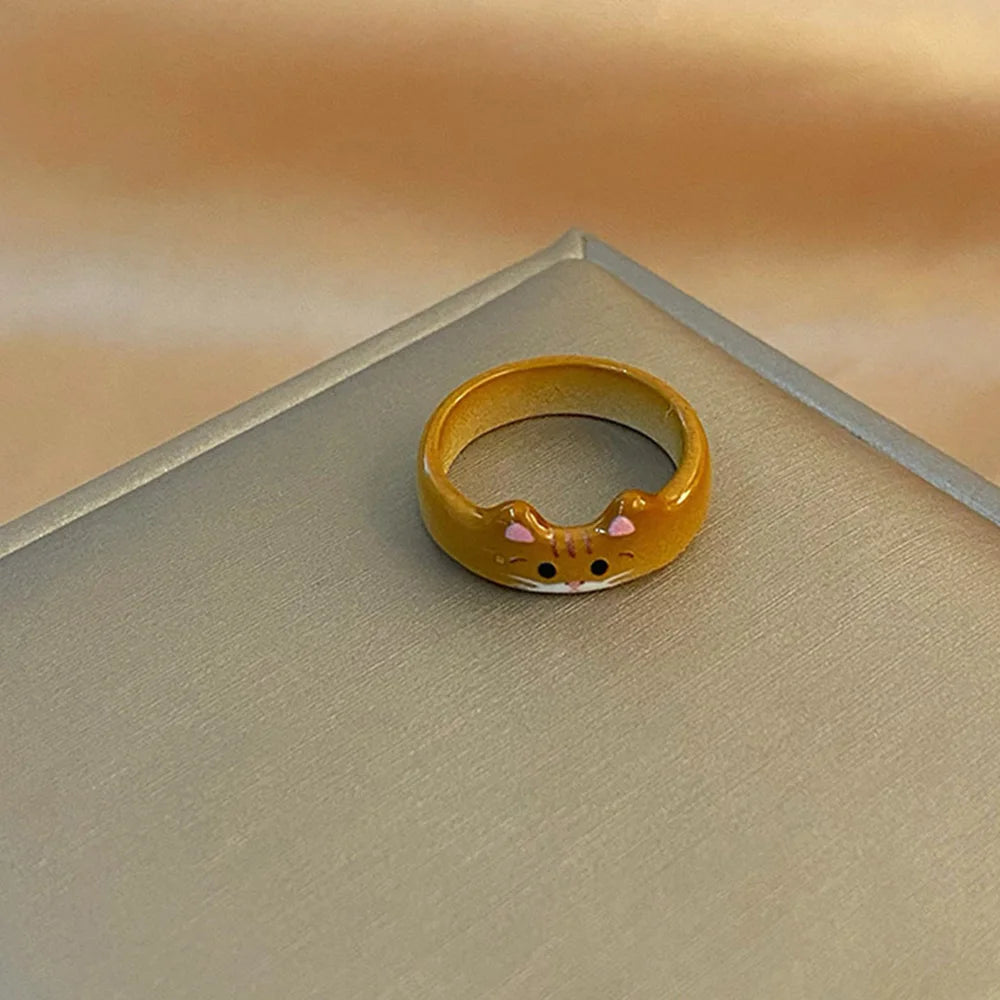 Glaze Cat Ring