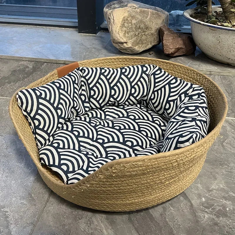 Woven Cat Bed