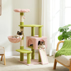 Flower Cat Tree | Multi-Level Tower with Scratching Posts