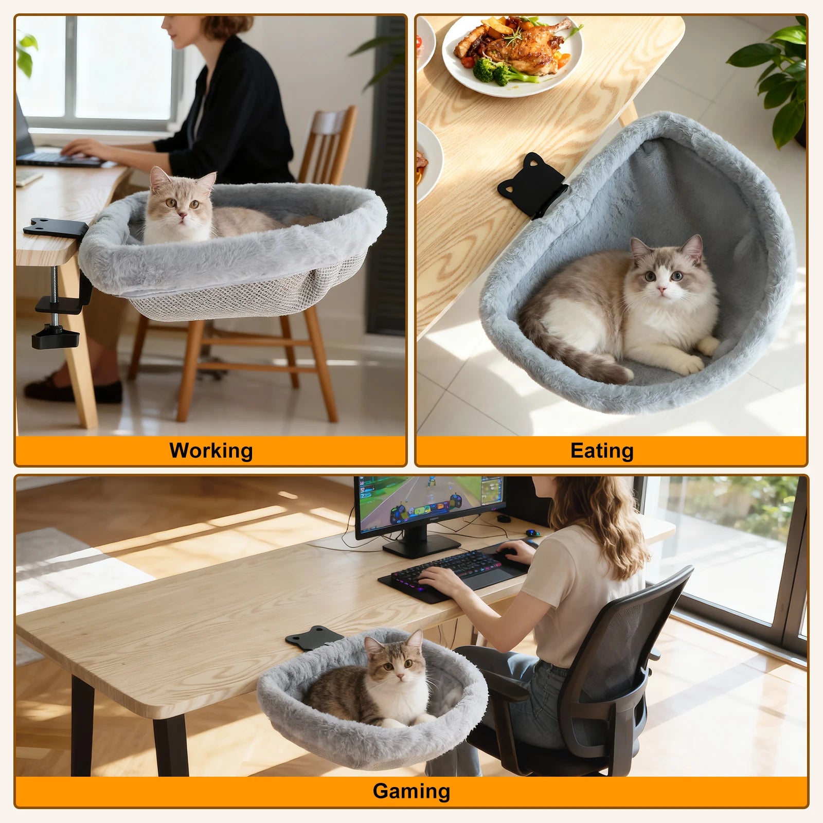 Orbit Cat Desk Bed