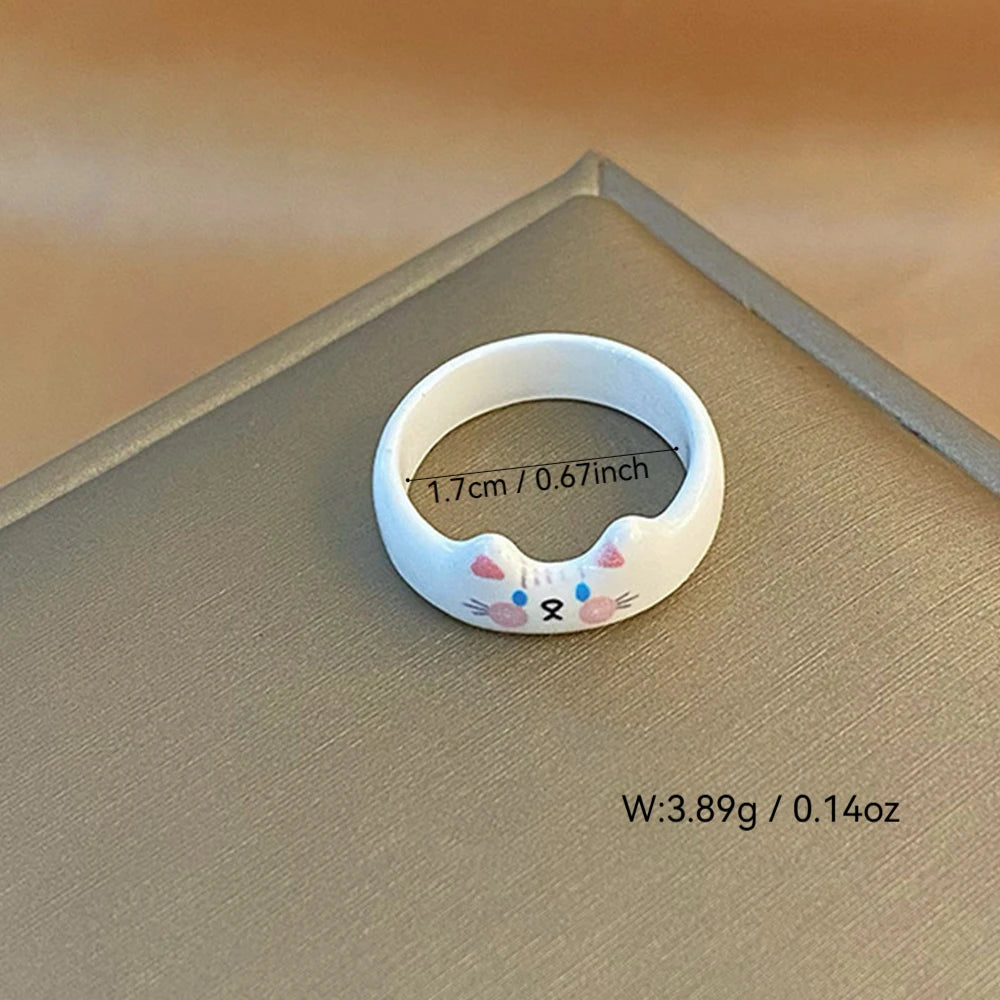 Glaze Cat Ring