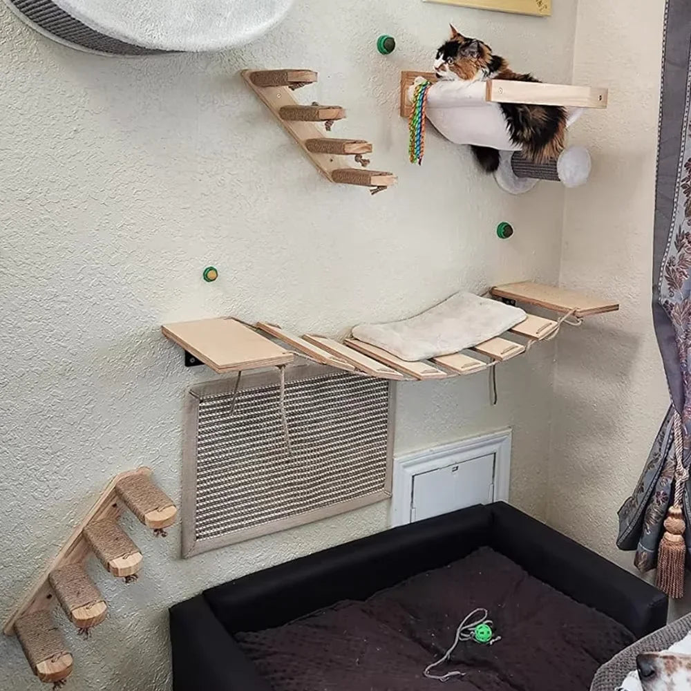 Wall Cat Shelves